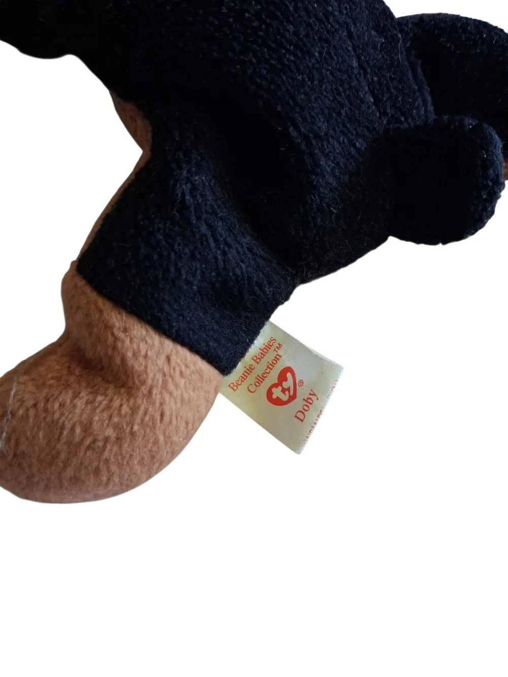 Ty Beanie Baby Doby The Doberman Pinscher